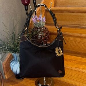 Black Nylon Shoulder Bag